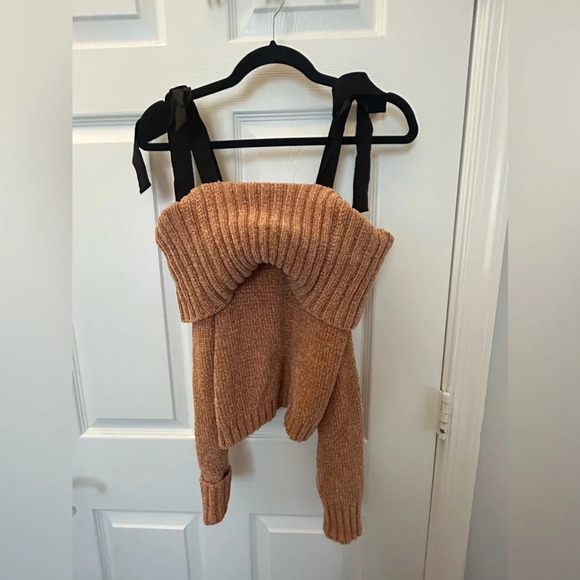 Cinq A Sept Womens Addilyn Sweater, Brown - Picture 3 of 6